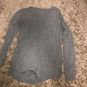 GRAY AERIE SUPER SOFT LONG SLEEVE